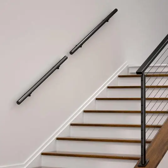 installing VEVOR stair handrail