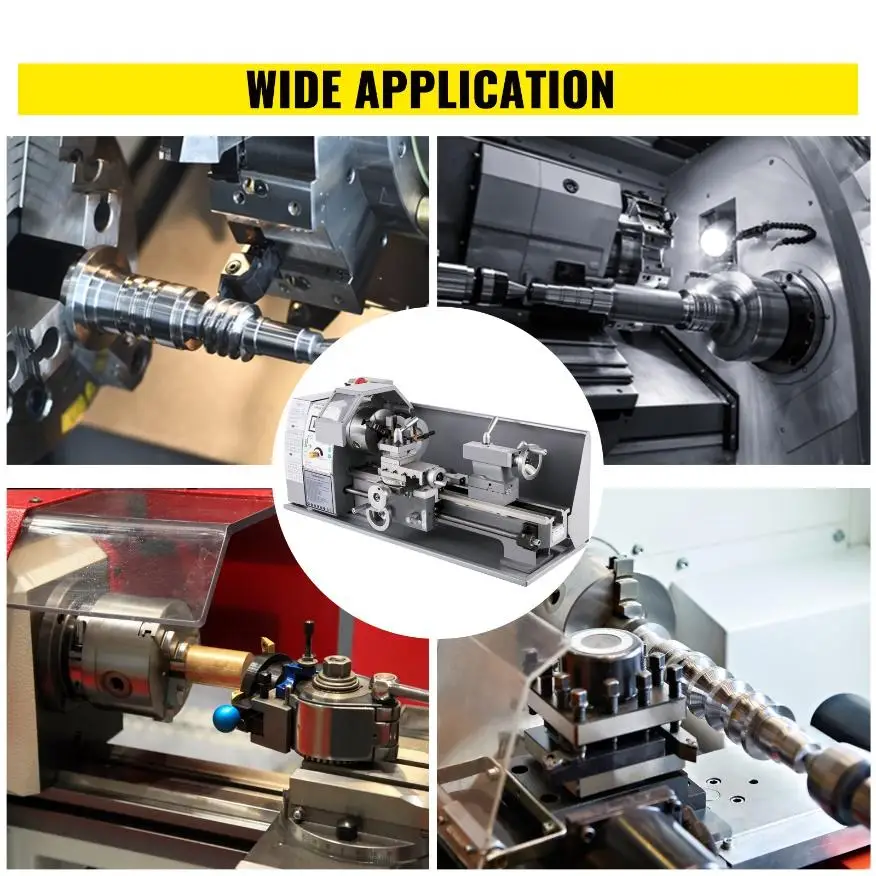VEVOR metal lathe machine has wide applications