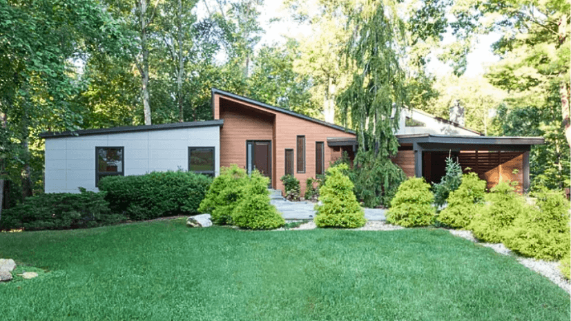 rustic decorated carport