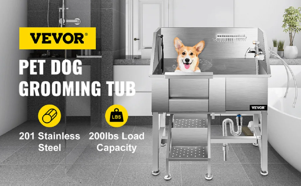 VEVOR dog wash station instructions
