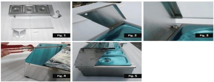VEVOR countertop food warmer installation