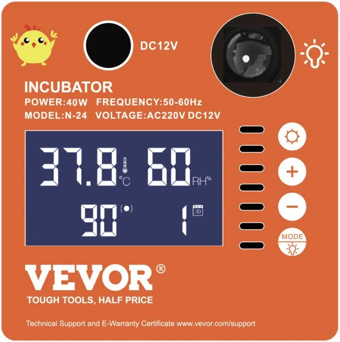 VEVOR incubator product profile