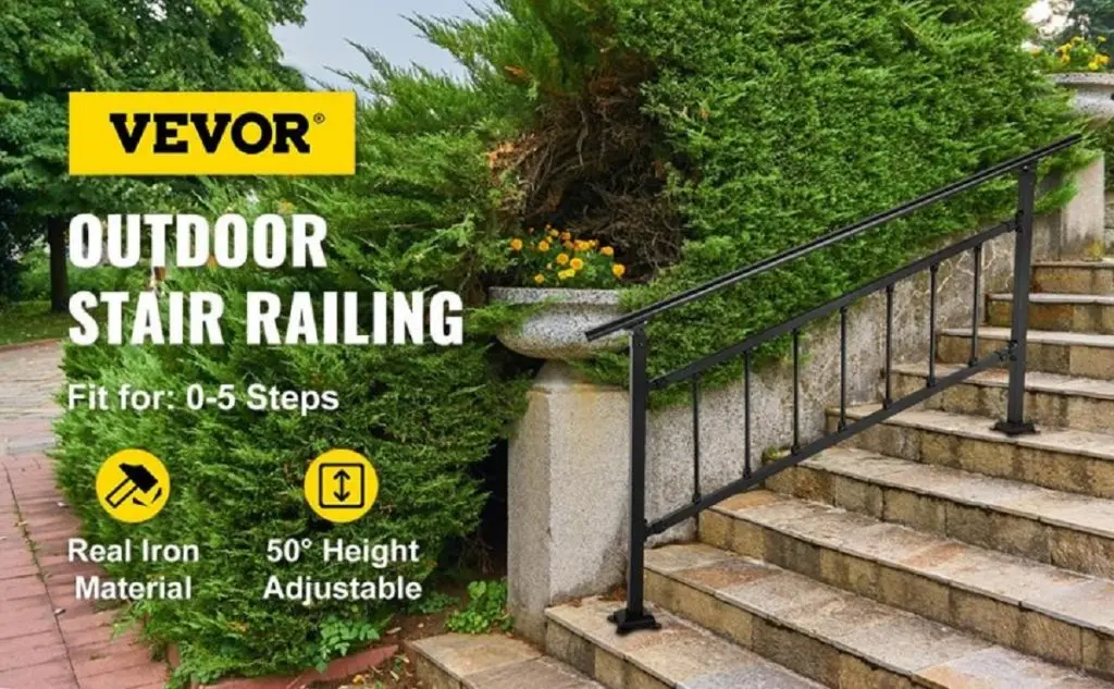 VEVOR outdoor stair railing