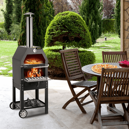VEVOR wood-fired pizza oven