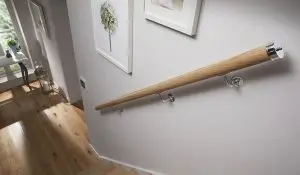 wall-mounted handrail