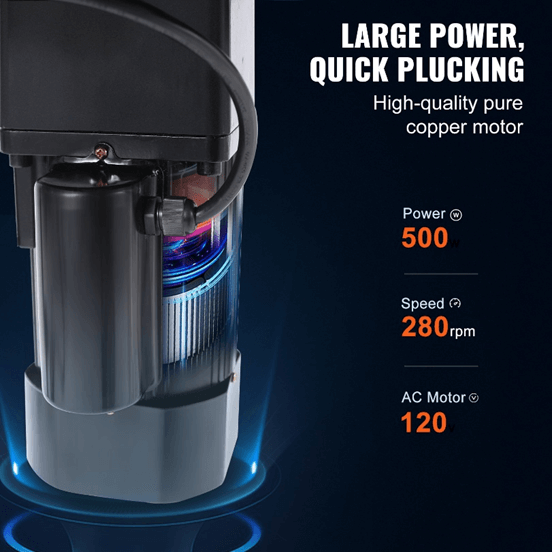 why choose the VEVOR chicken plucker