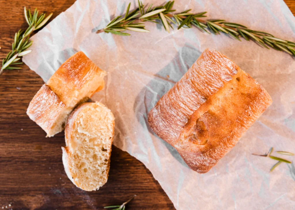 bread loaf with rosemary