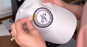 Remove the heat press and cool down