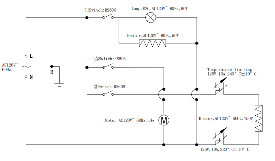 Electric schematic diagram