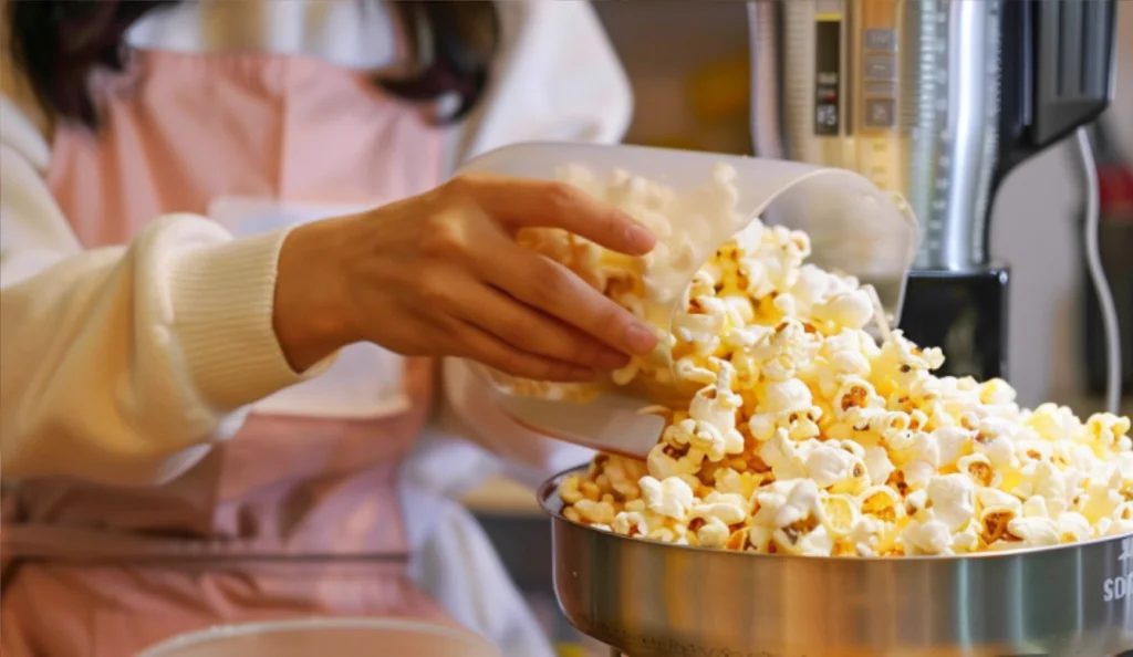 Cómo hacer una máquina de palomitas casera