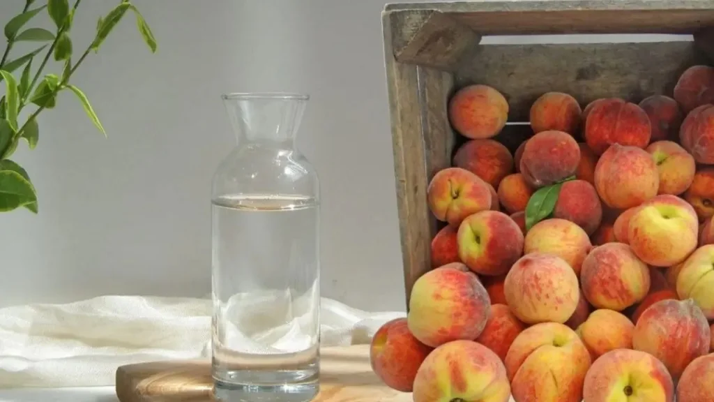 процесс приготовления мыла для персика