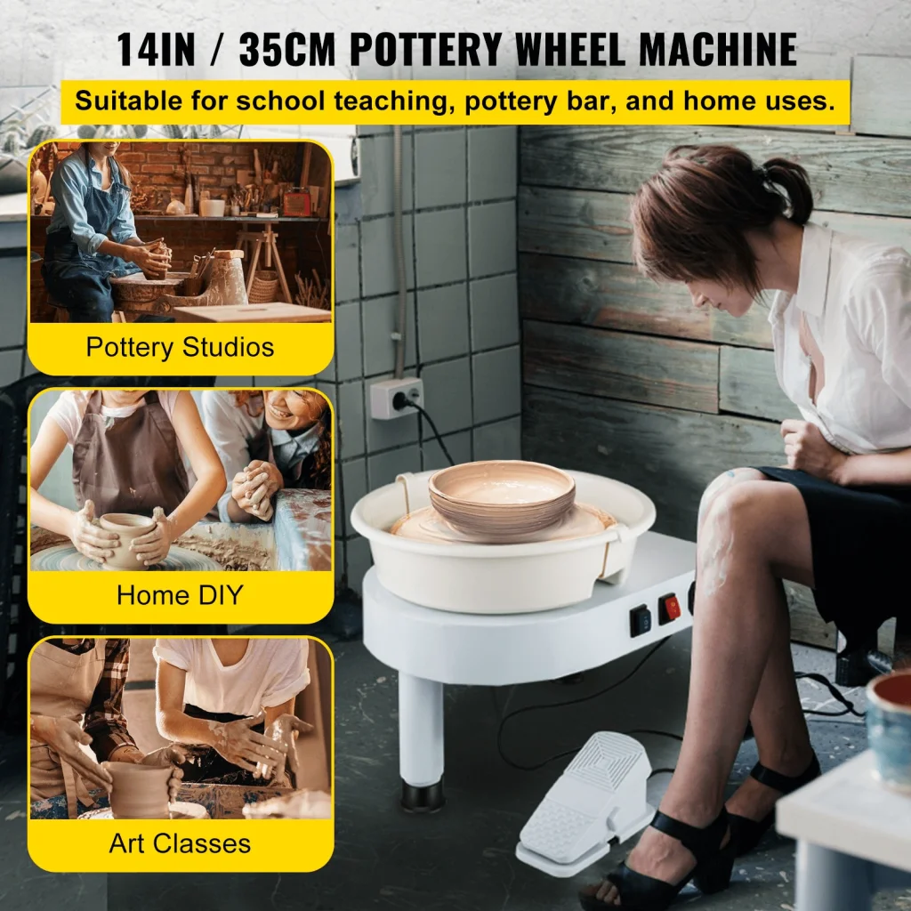 pottery wheel machine uses