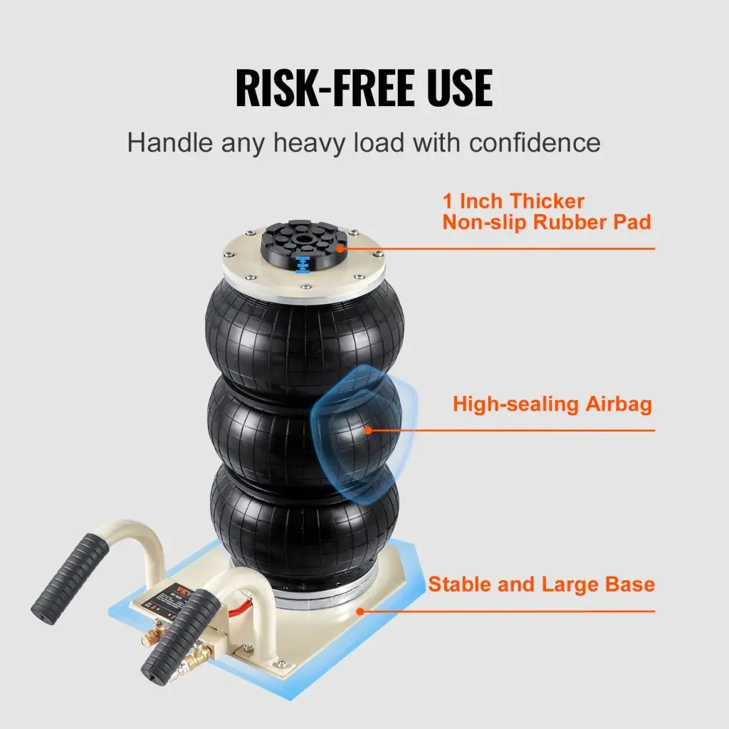 Why the VEVOR Triple Bag Air Jack is Essential for Car Owners VEVOR Blog