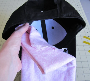 protect your fingers from the heat