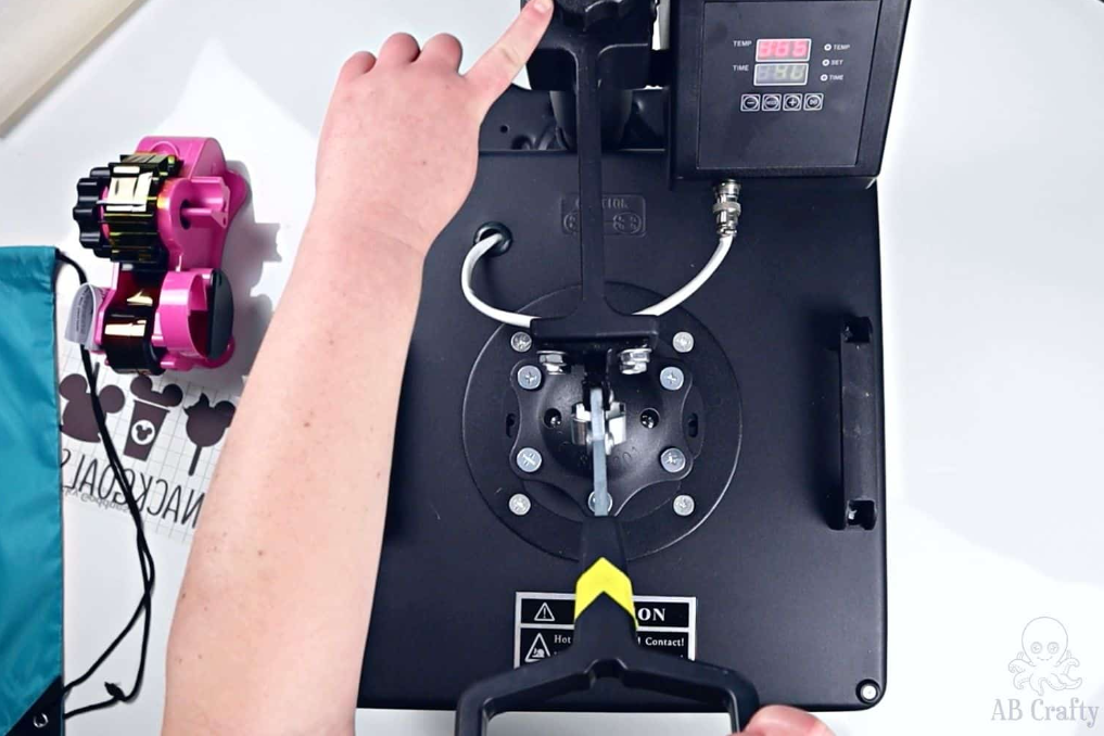 set pressure of VEVOR heat press