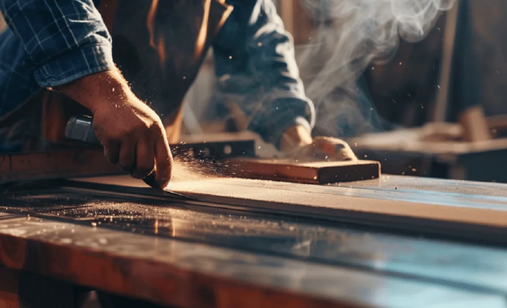 table saw sharpening