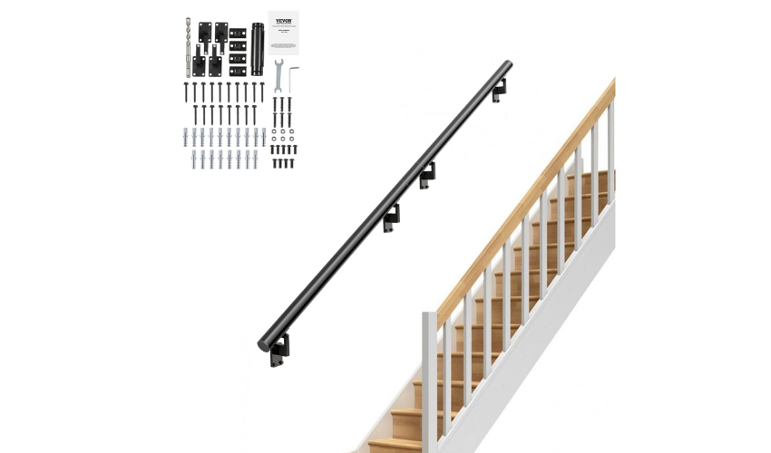 VEVOR Outdoor 12ft Handrail
