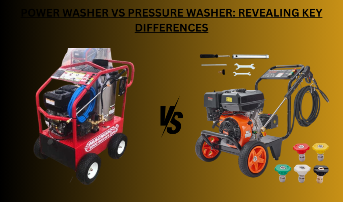 Power Washer Vs Pressure Washer Understanding Key Dynamics VEVOR Blog