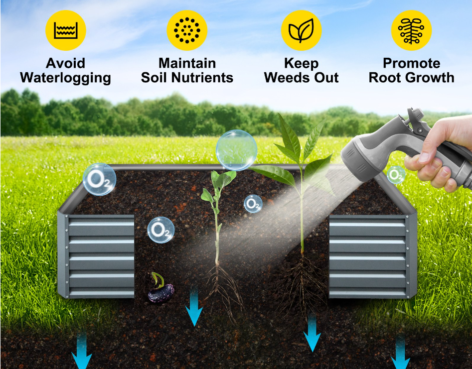 Advantages of vevor raised garden bed