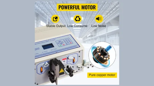 Durable motor of the VEVOR wire stripping machine