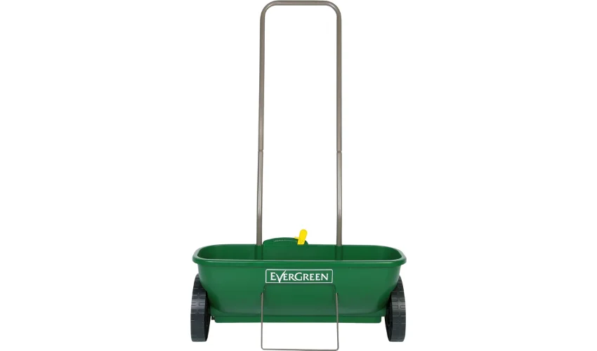 the EverGreen Easy lawn compost spreader