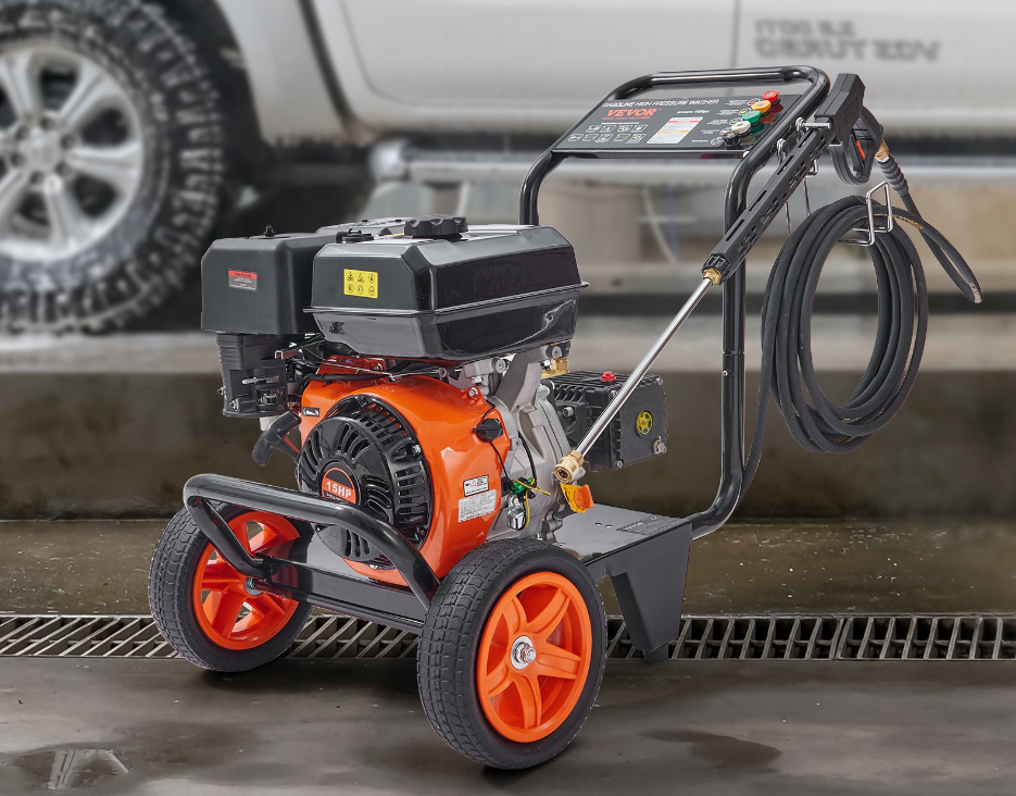 vevor gas pressure washer