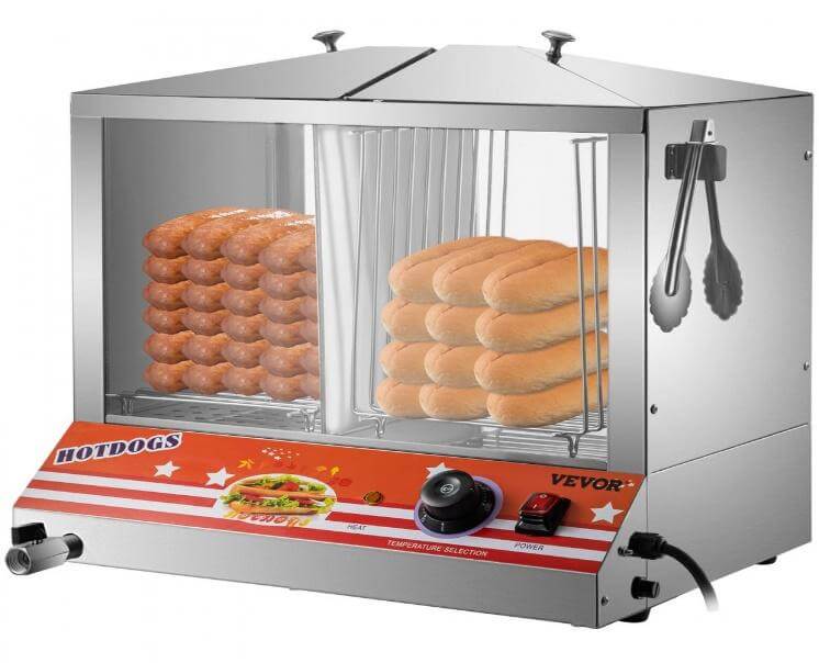 hot dog steamer
