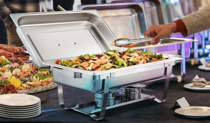 select the specific chafing dish size