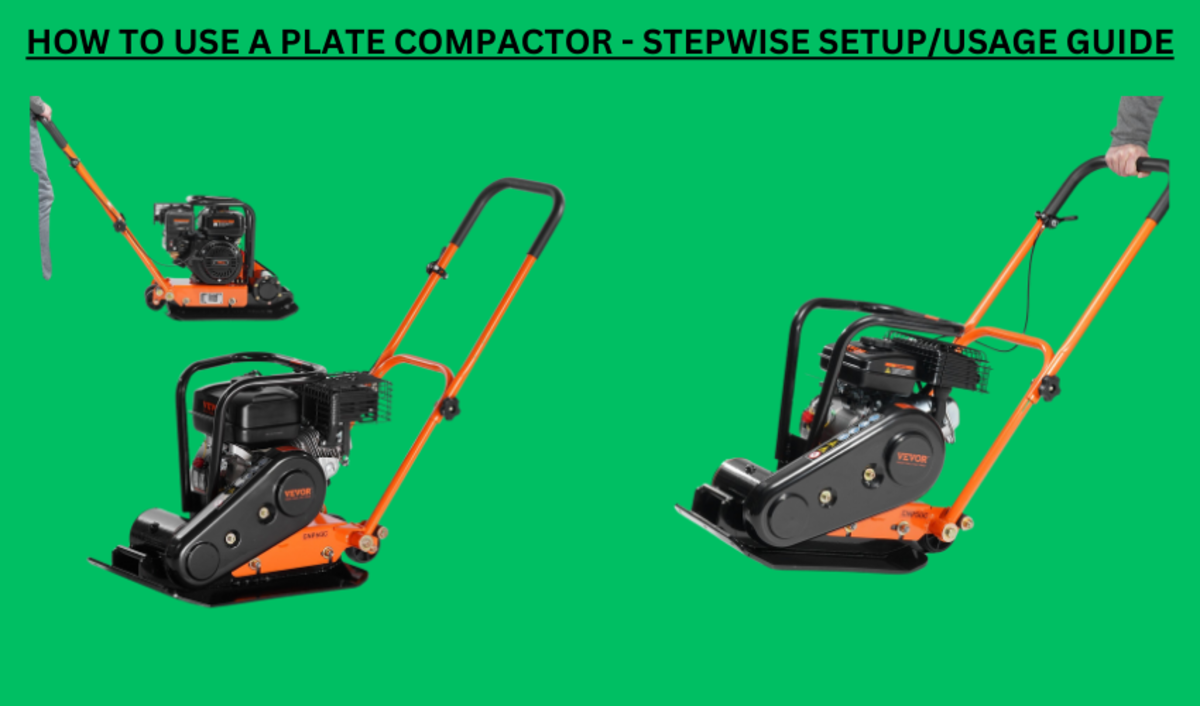 How to Use A Plate Compactor A Detailed Stepwise Approach VEVOR Blog