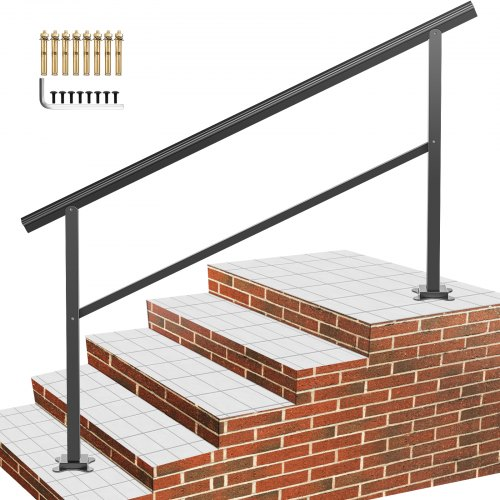 VEVOR Outdoor Handrail 165LBS