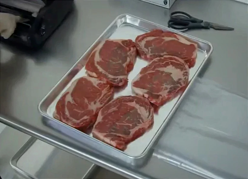 Förbered kött