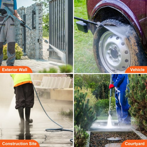 Pressure washing process