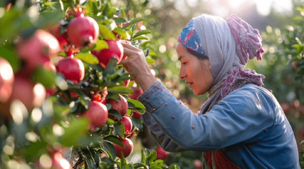 prune pomegranate tree