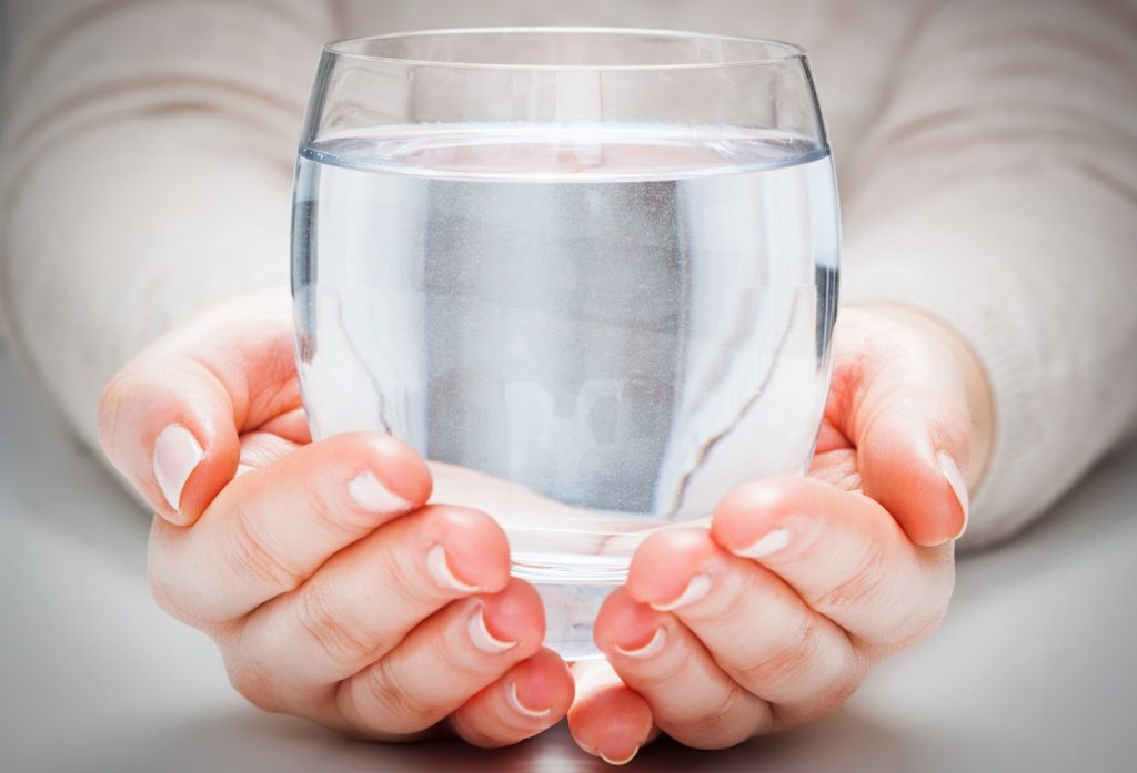 the purified water