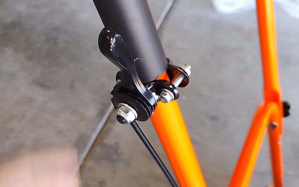 Push the throttle lever to start