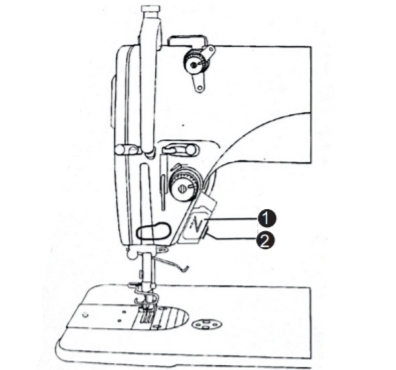the reverse feed stitching