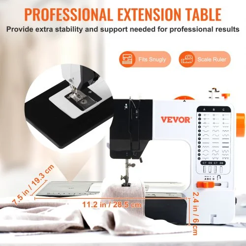 VEVOR sewing machine assembly instructions