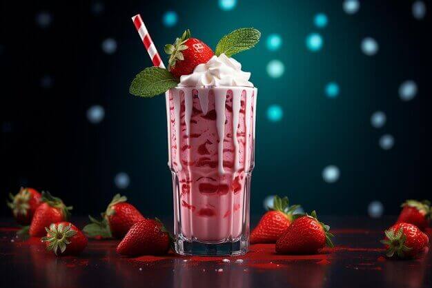 slushie vs smoothie serving and appearance