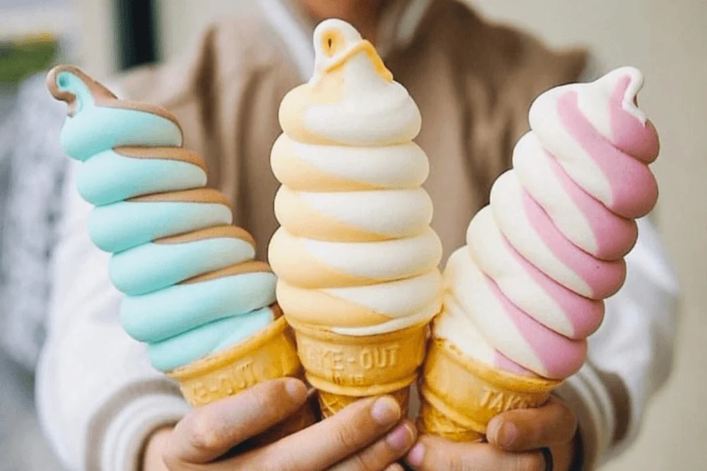  soft-serve ice cream