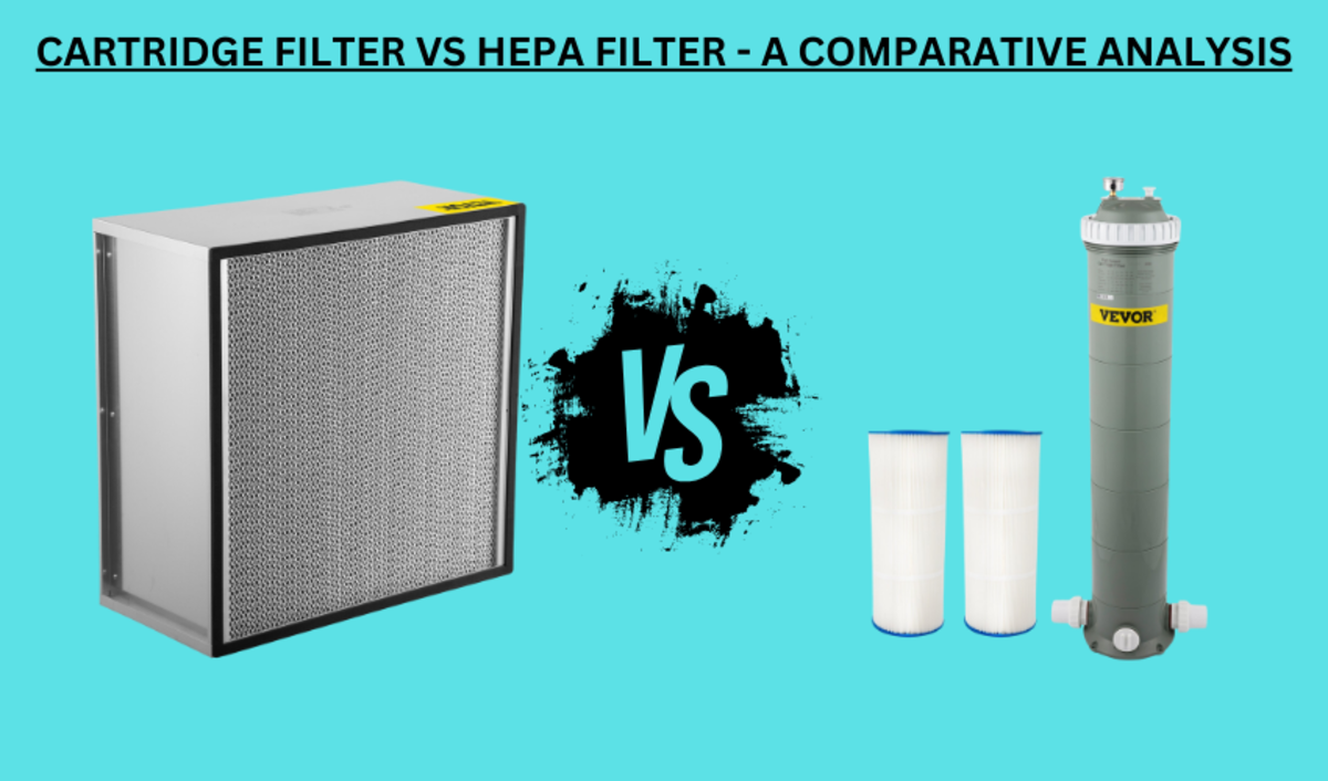 Cartridge Filter Vs HEPA Filter - Which One to Choose - VEVOR Blog