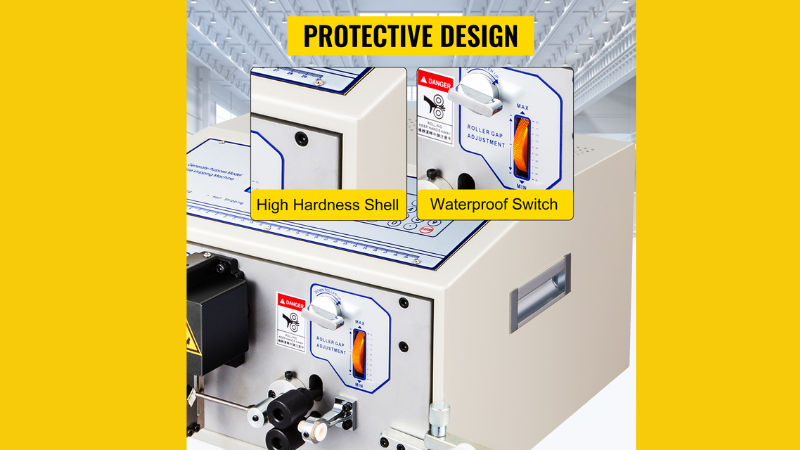 The unique design of the VEVOR wire stripping machine
