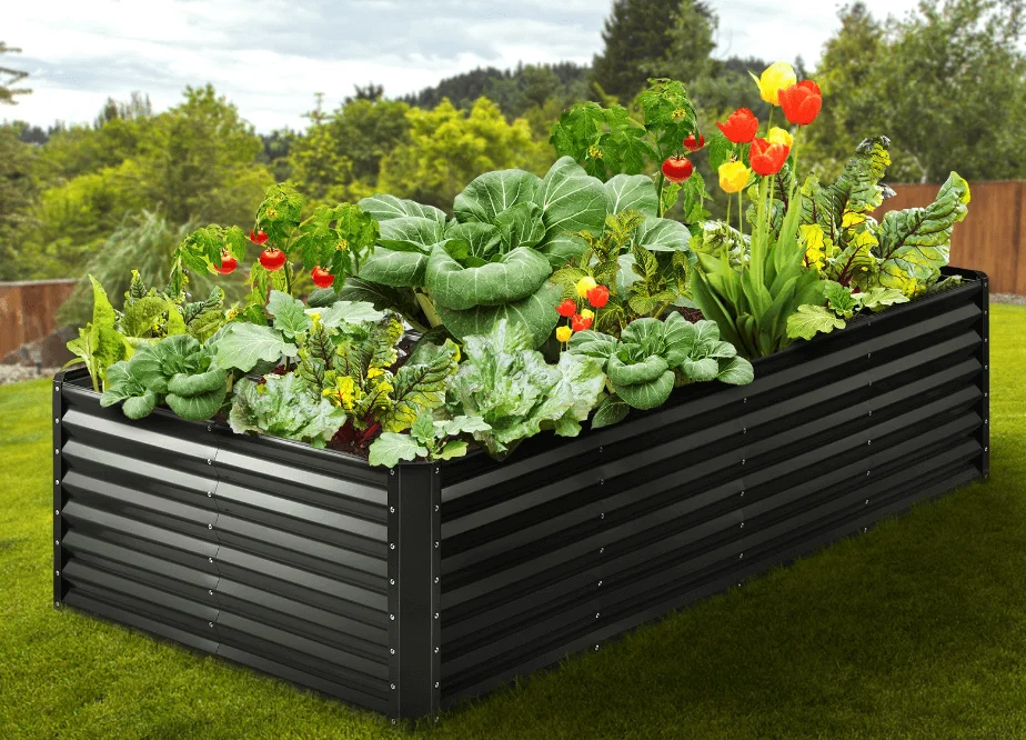 tips for filling your VEVOR raised garden bed