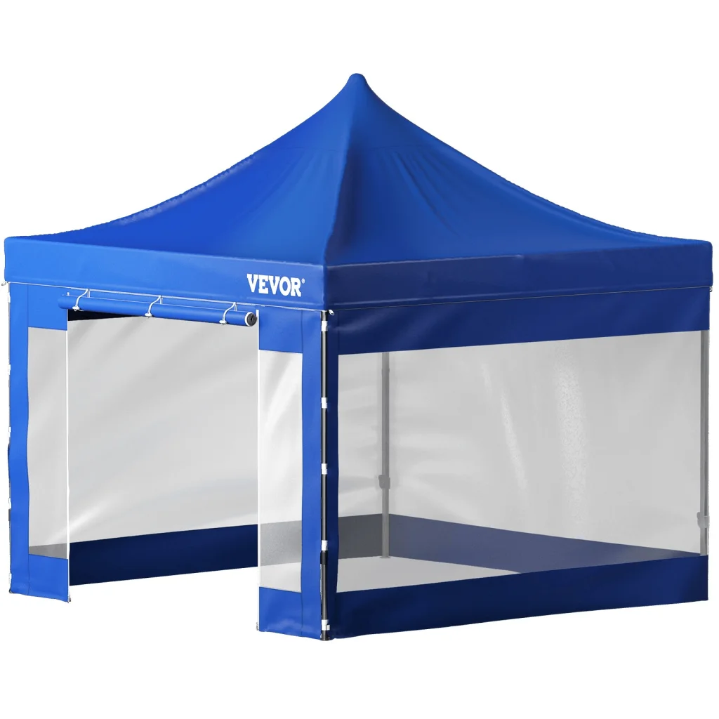 Cort Pop Up Canopy VEVOR 10x10: Cel mai bun pentru camping