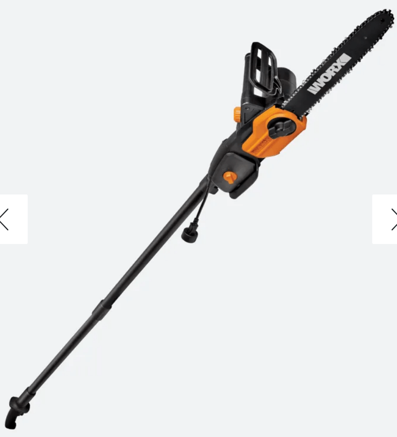 Worx corded electric pole saw