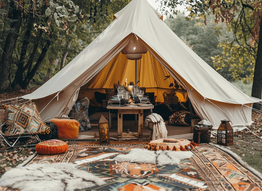 Bohemian dream tent
