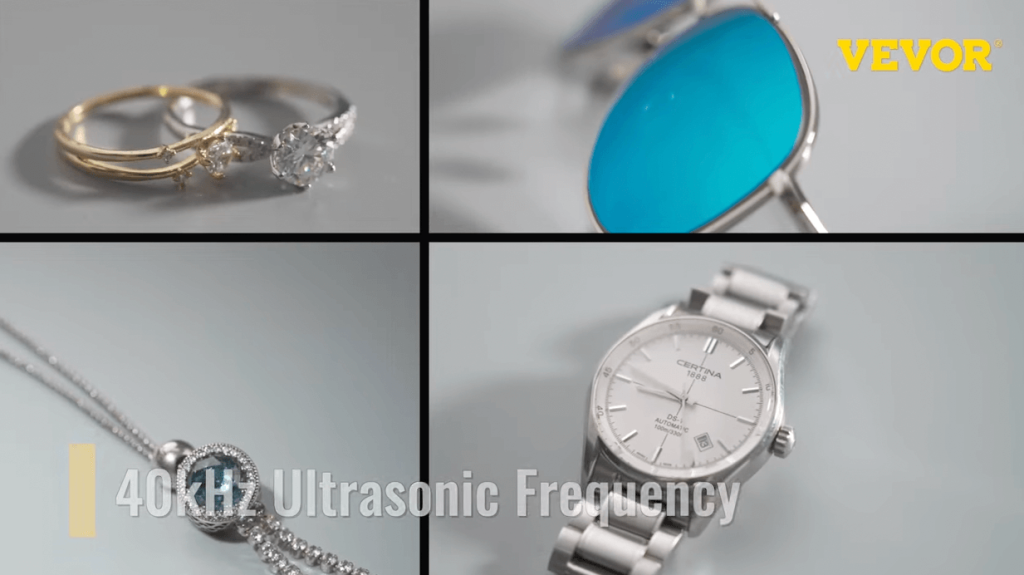 VEVOR ultrasonic cleaner applications
