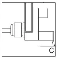 install power cable