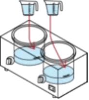 set thermostatic knob to desired temperature