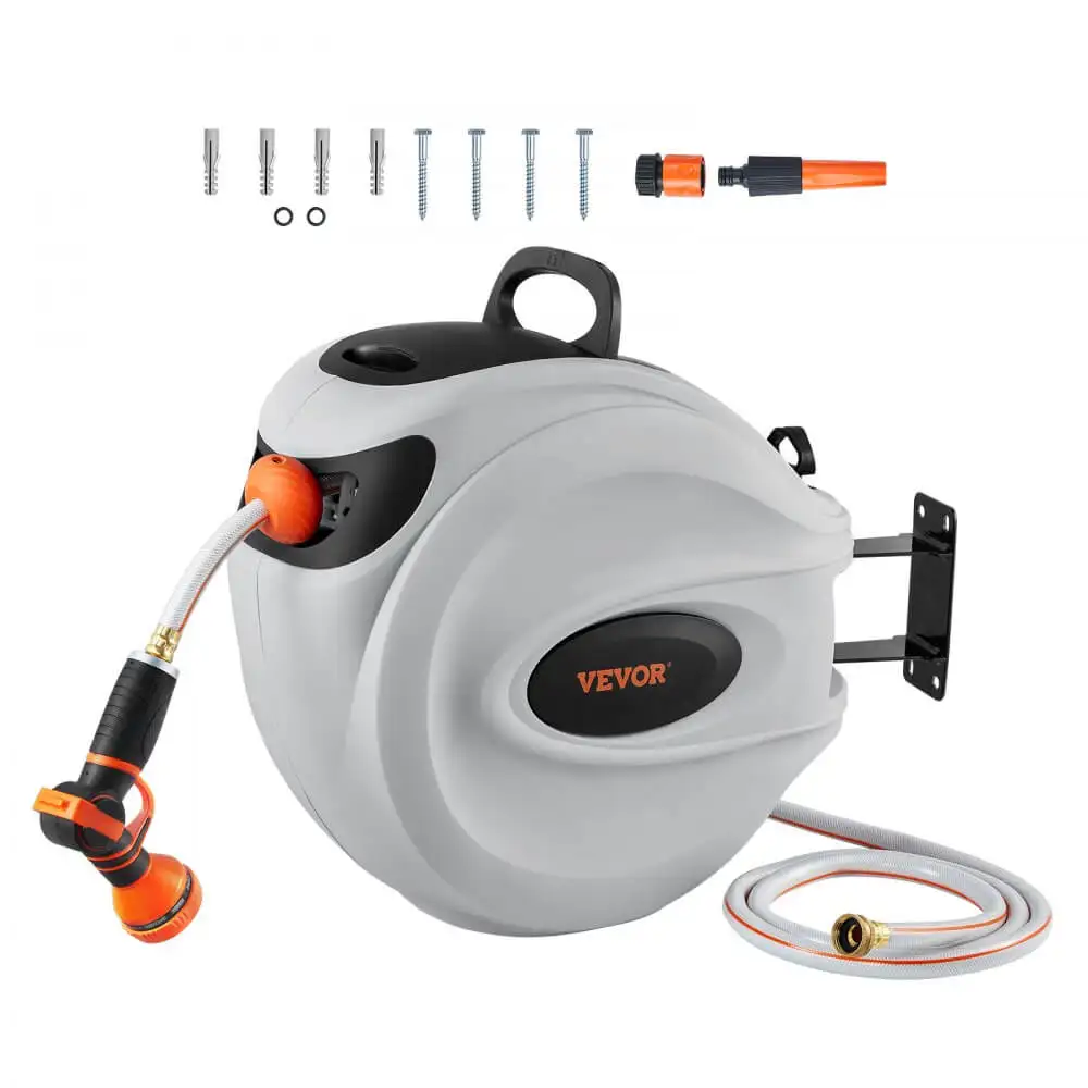 Discover the Best 100foot Retractable Garden Hose Reel VEVOR Blog