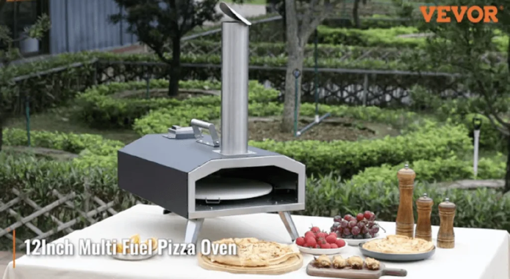 12-inch multi-fuel pizza oven